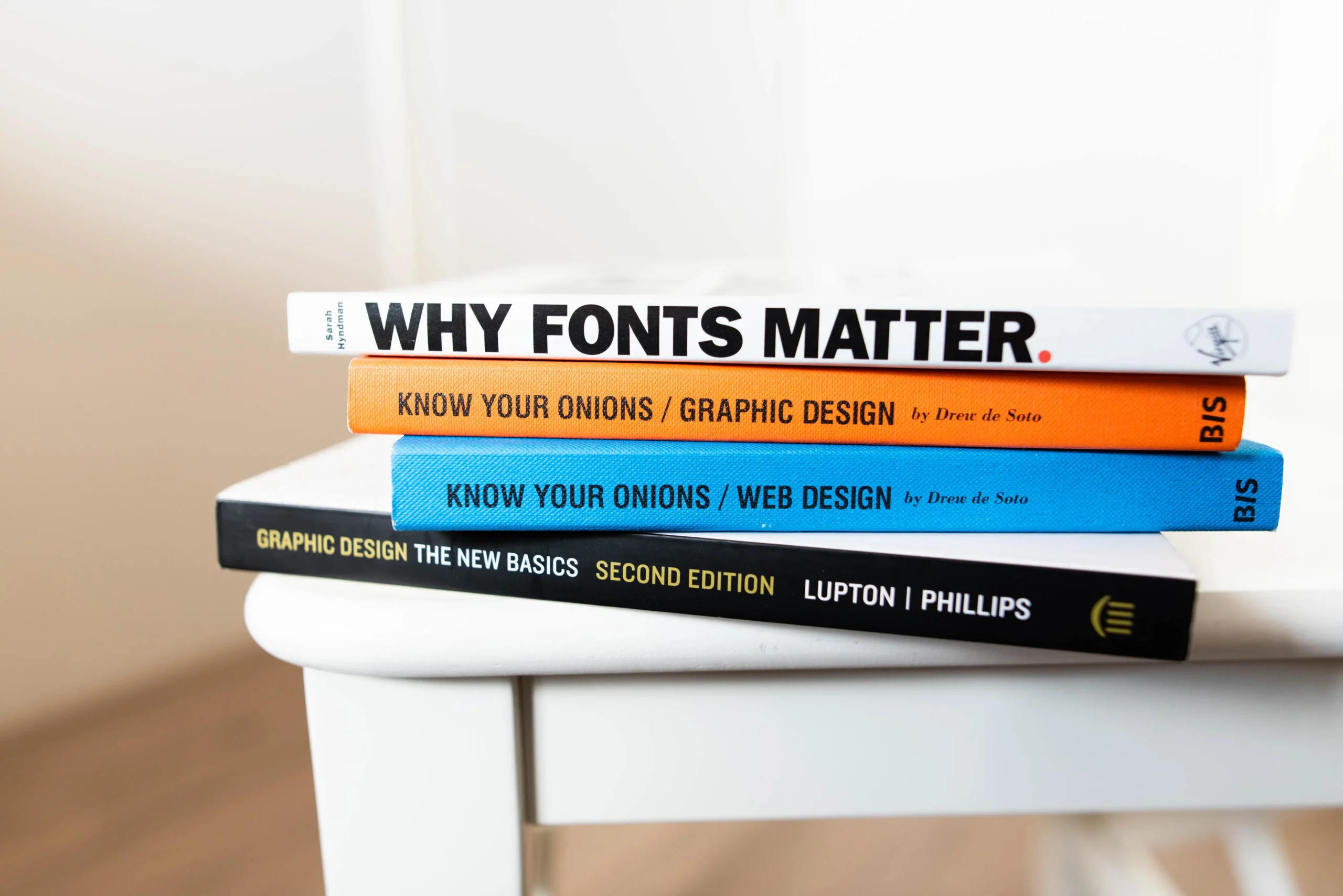 Graphic design why fonts matter and other books about design