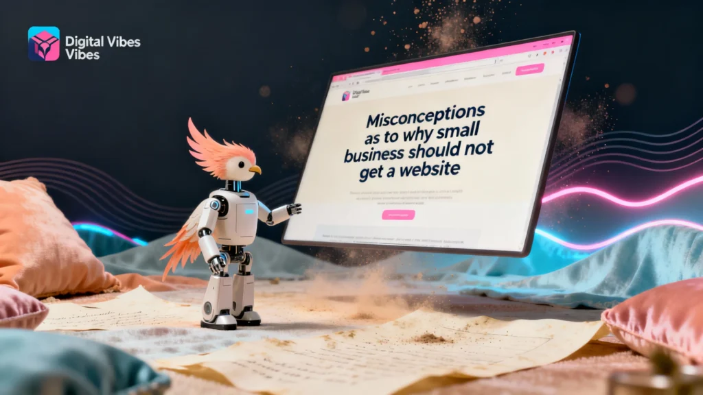 misconceptions as to why small business should not get a website