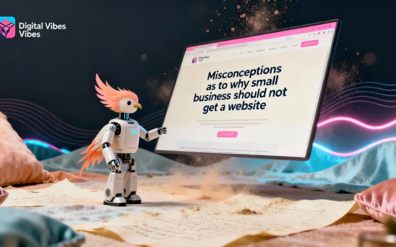 misconceptions as to why small business should not get a website